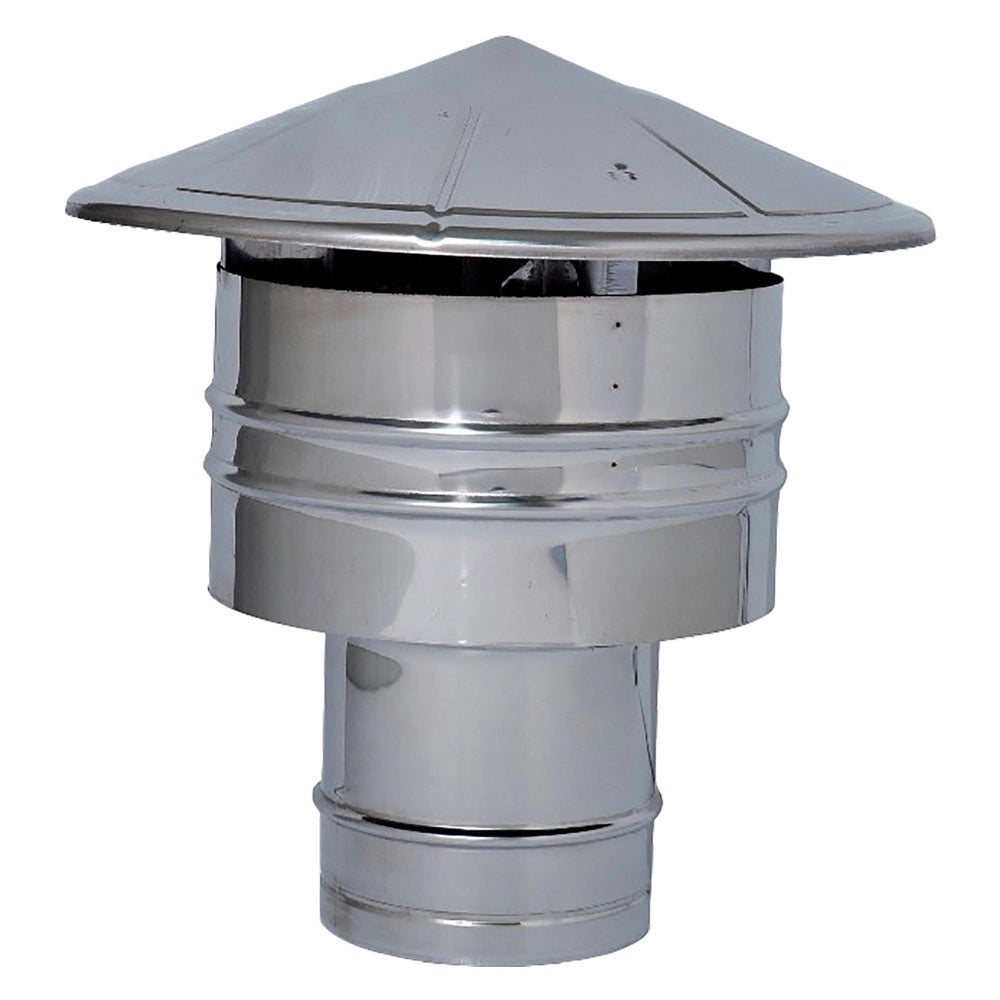 Fumaiolo a cappello antipioggia Ø 30 cm