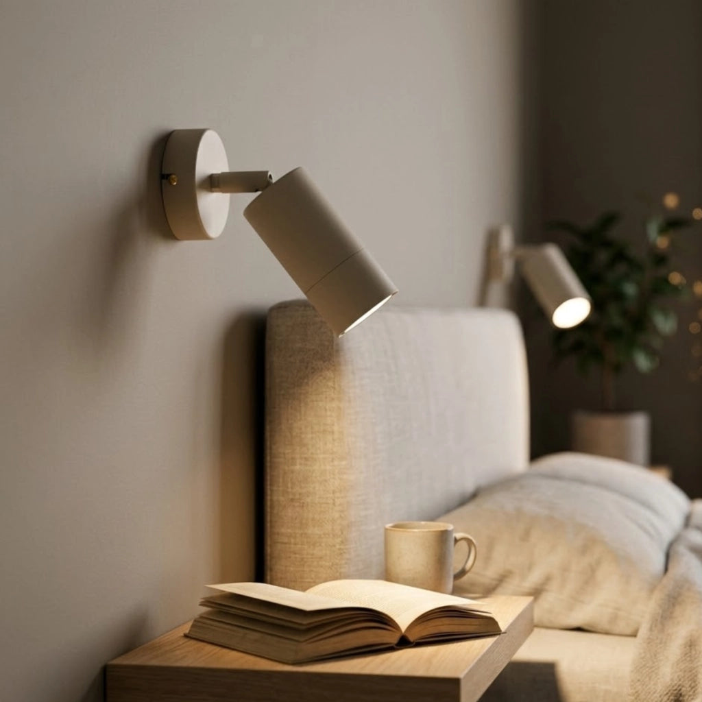 Spot orientabile parete/soffitto crema GU10 8W Link