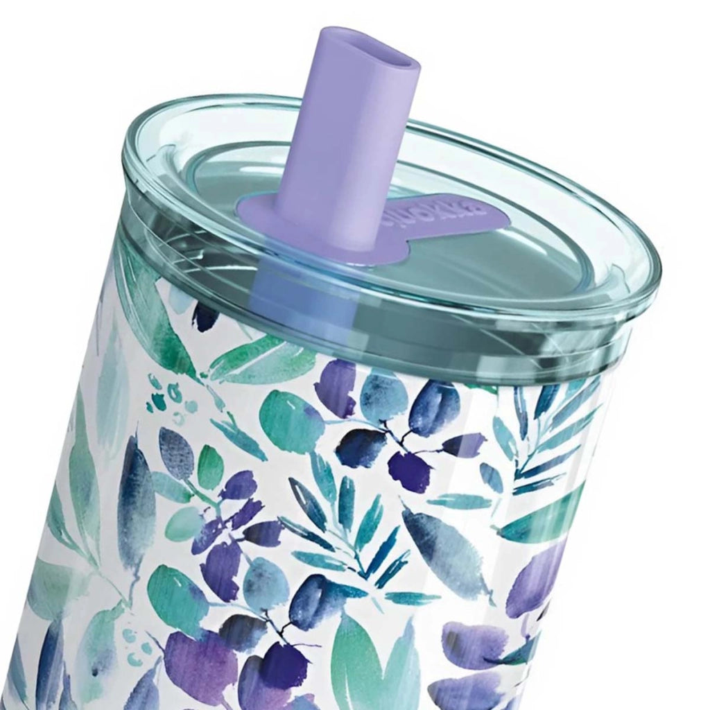 Bottiglia Termica 720ml Modello Mist con Cannuccia Integrata Viola Quokka