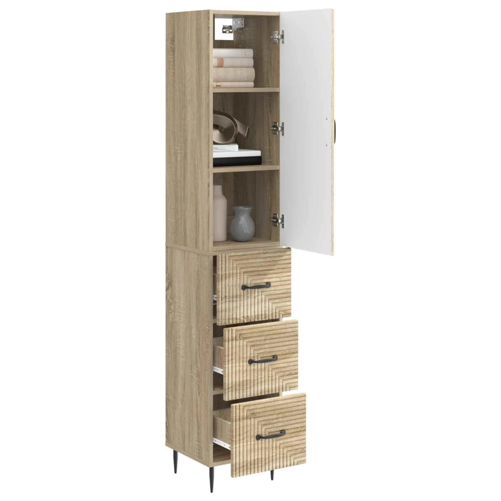 Set di armadi 2 pcs Rovere Sonoma 33 x 34,5 x 90 cm