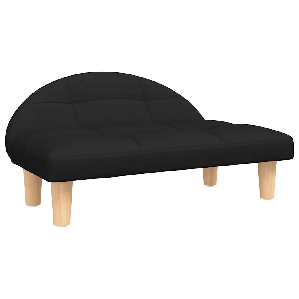 Lettino per Cani Nero 70x52x30 cm in Tessuto CFW9305142