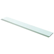 Mensole in Vetro Trasparente 2 pz 100x12 cm cod mxl 33291