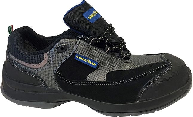 Scarpe antinfortunistiche S1P metal-free numero 38 grigio/nero Lavoro