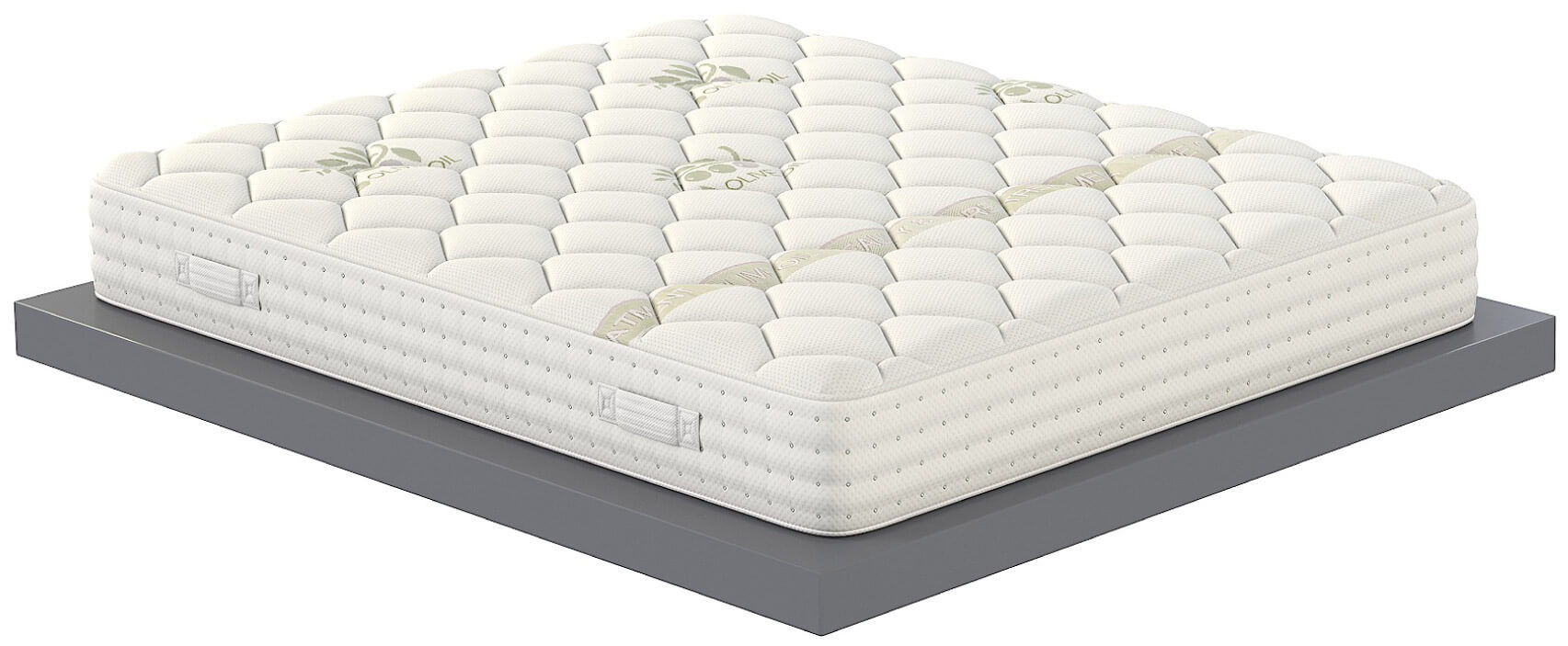 Materasso Singolo in Memory e Molle 80x190 cm Oil H25 Valiani Isabel