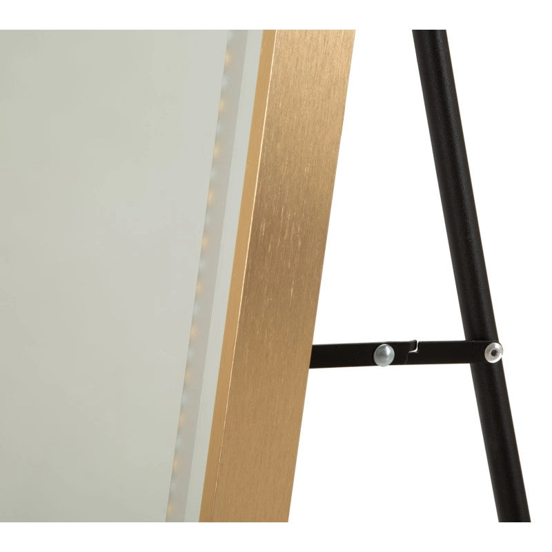 Specchio Da Terra Led Simple Arco cm 50x3-38x160 (luce Con 3 Temperature Di Colore)