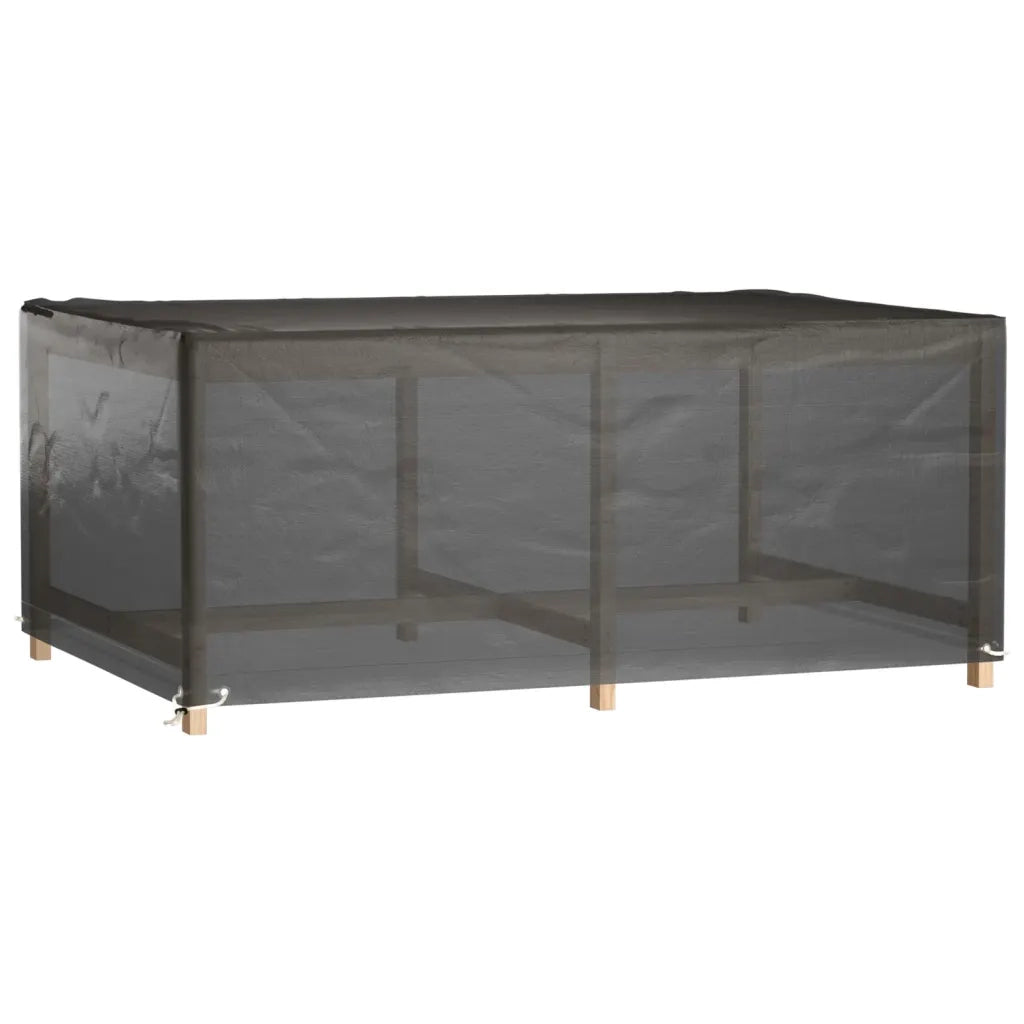 Copri Mobili Giardino 2pz 8 Occhielli-Copertura Mobili da Giardino 180x122x75cm Rettangolare