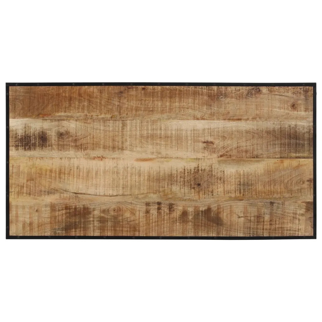 Set Bar 5pz Legno Massello Mango Grezzo e Metallo 3216415