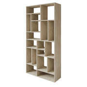 Libreria in legno "Nicola" - 90 x 30 x 180 cm - Travertino