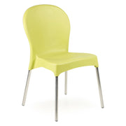 Linder, Sedia da Esterno una Sedia Made in Italy, Verde