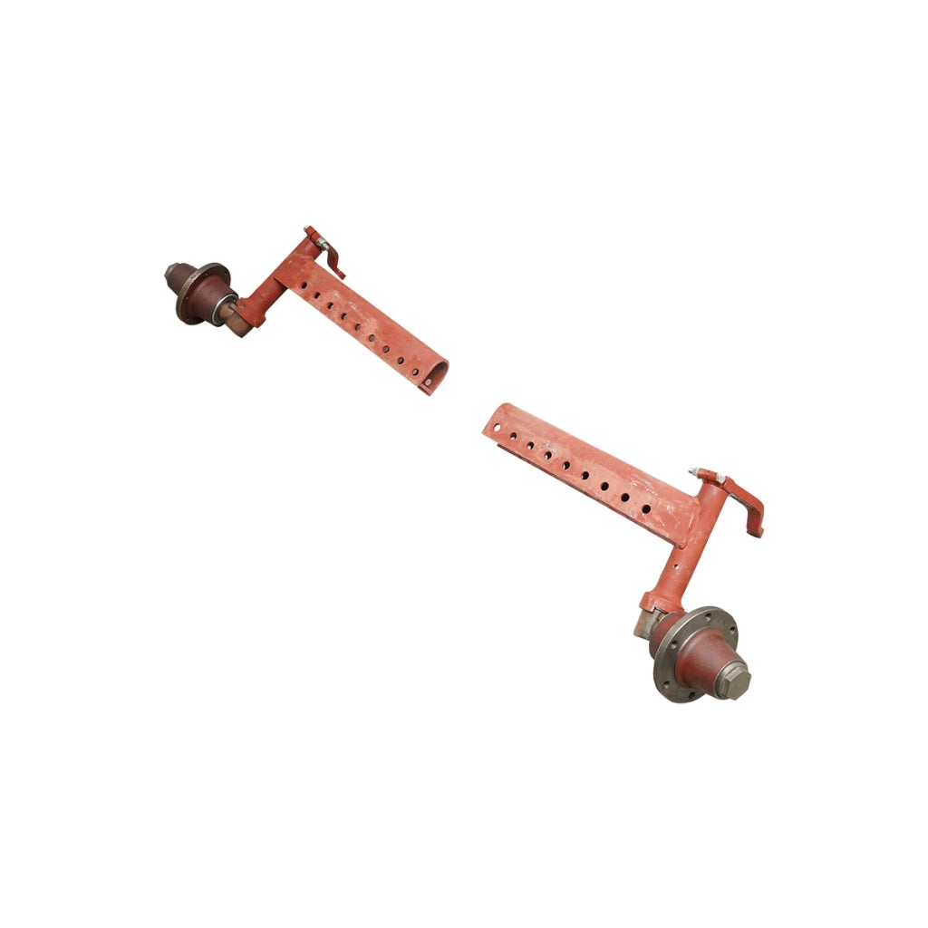 Set di fusi a snodo completi di mozzi sinistro e destro per assale anteriore U-445 e Fiat