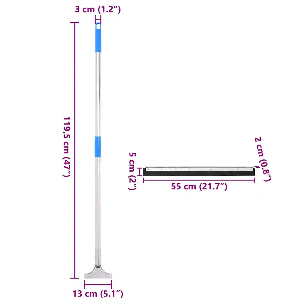 Tergipavimento 5 pz 55x122,5 cm in Acciaio e Gomma CFW4614123