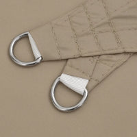 Parasole a Vela Oxford Triangolare 5x5x5 m Grigio Talpa cod mxl 20946