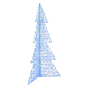 Albero di Natale | Decorazioni natalizie con 240 LED Blu 180 cm Acrilico