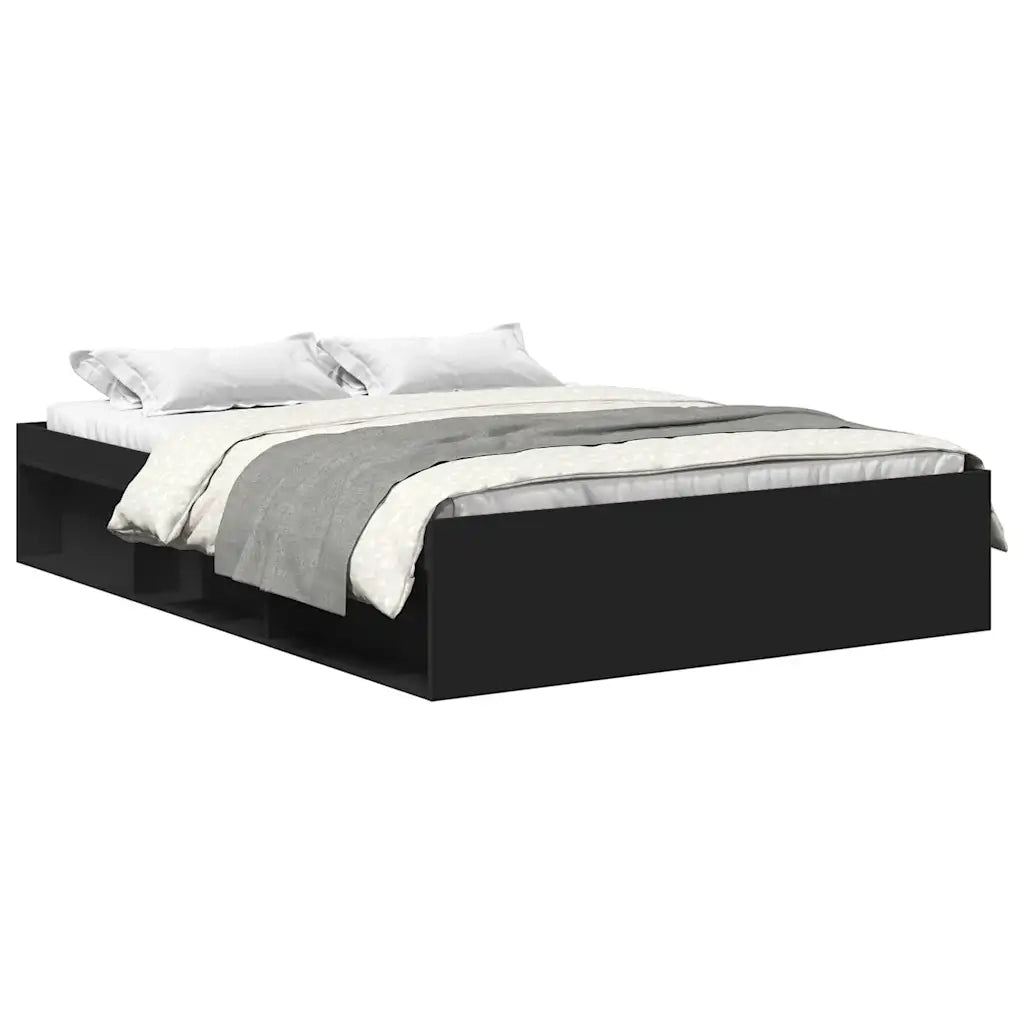 Giroletto-Struttura Letto Nero 160x200 cm