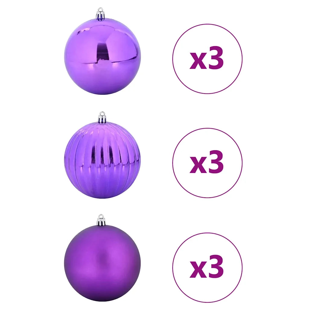 Set di palline di Natale XL 9 pz Lill¨¤ Plastica CFW1560495