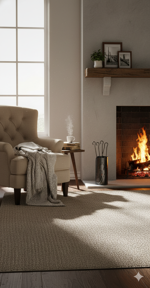 Trespolo per Attrezzi Camino Cilindrico Sagoma Gatto con Paletta Scopino Attizzino e Pinza Ø15,2x62 cm in Ferro