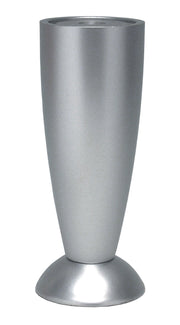PIEDINO REGOLABILE ABS 120 MM B0229 ALLUMINIO- GS PLAST- 5,0 pz