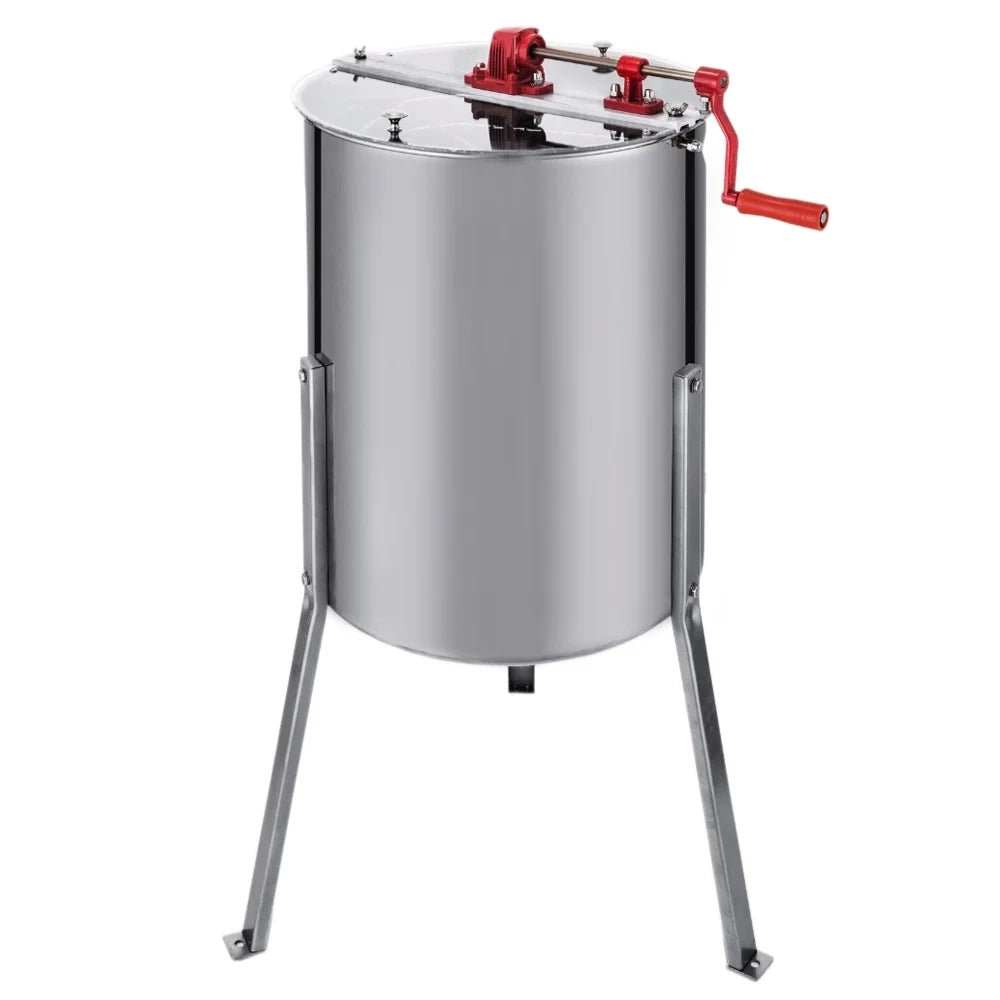 Estrattore di Miele Centrifuga Estrai Nettare Nido D'Ape per Apicoltura Tamburo in Acciaio Inossidabile - Manuale