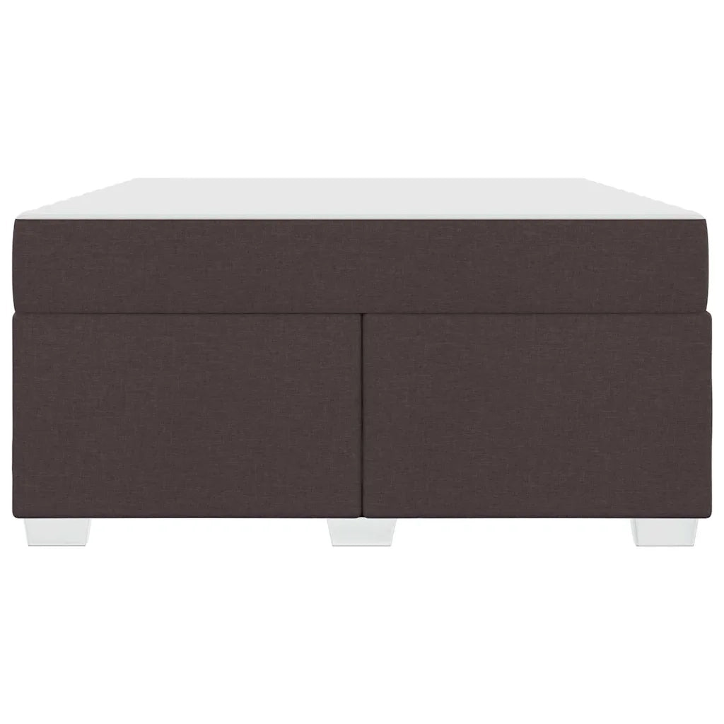 Struttura del letto Marrone Scuro 140 x 200 cm Tessuto 3399190