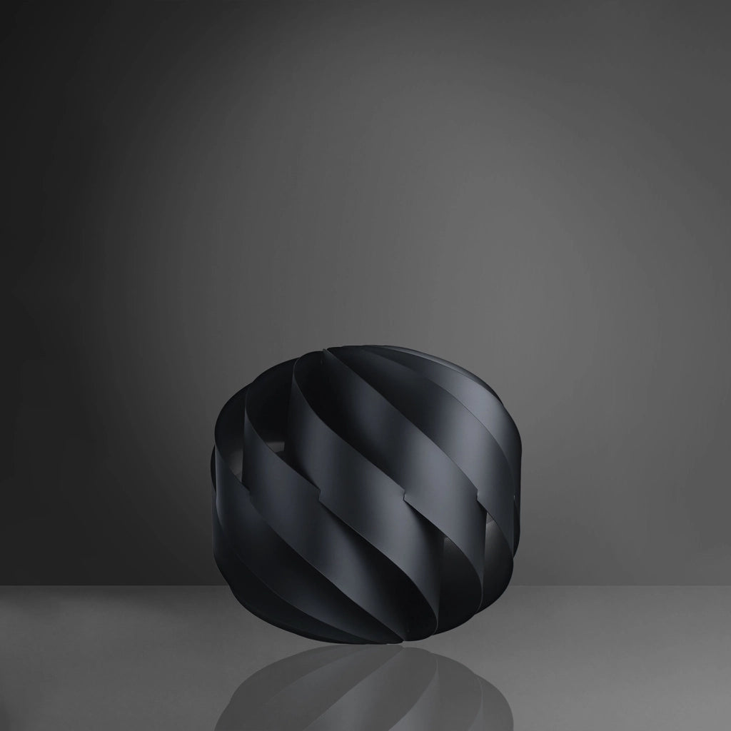 Piantana Moderna Globe Polilux ® Nero 2 Luci E27