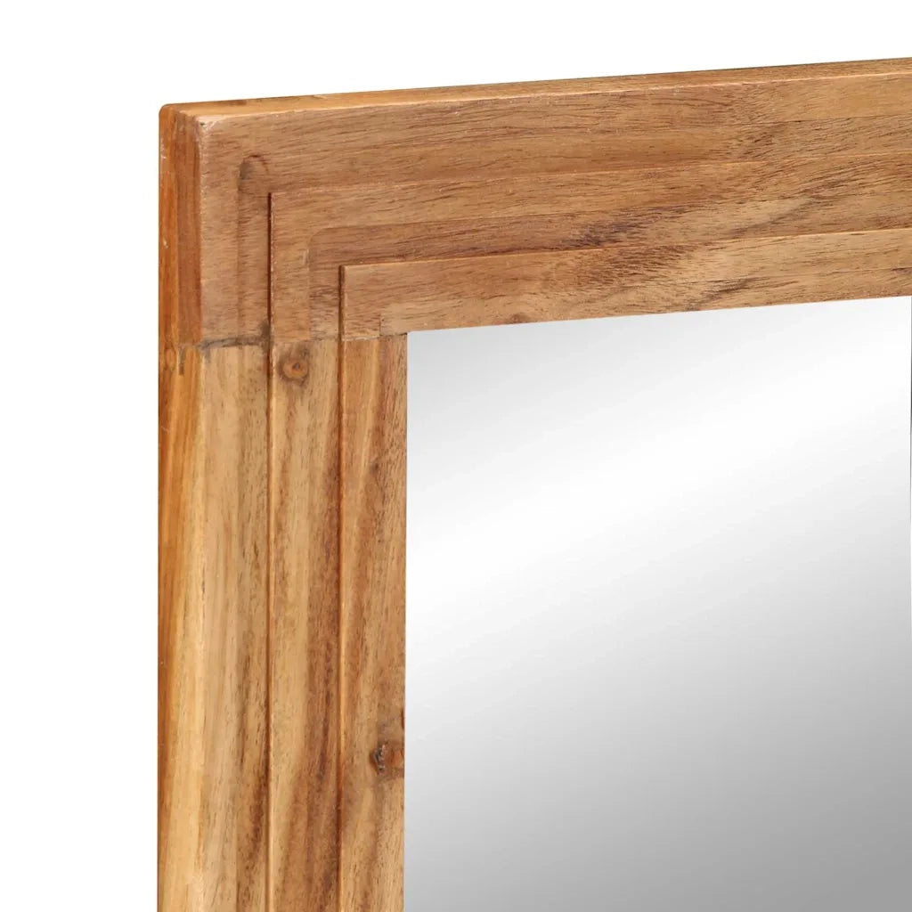 Specchio da Bagno Montaggio a parete marrone 50 x 70 x 3 cm 4017787