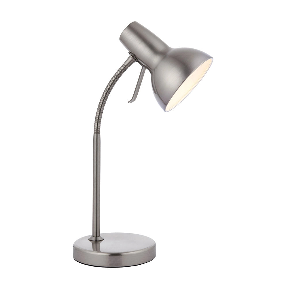 Lampada da scrivania Amalfi Endon nichel satinato USB GU10 7W