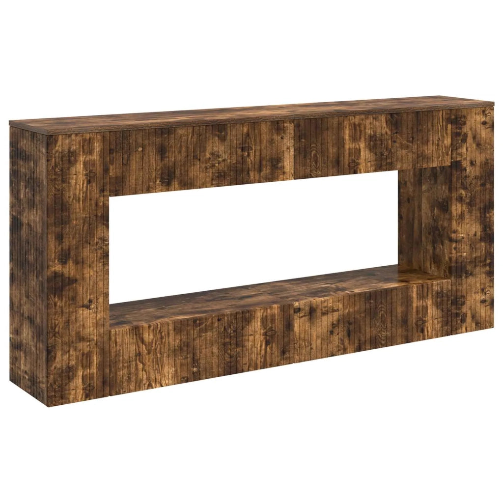 Tavolo consolle Rigato Quercia Affumicata 155 x 29 x 74 cm 899891