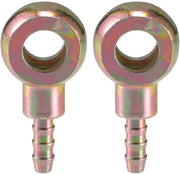 Adattatore di sostegno per tubi in acciaio universale con diametro ID 10 mm e diametro esterno 6 mm, set da 2 pezzi.