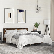 Giroletto Rovere Fumo 160x200 cm in Legno Multistrato Metallo 3280009
