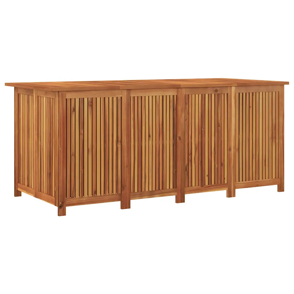 Contenitore da Giardino 200x80x75cm in Legno Massello di Acacia 319709