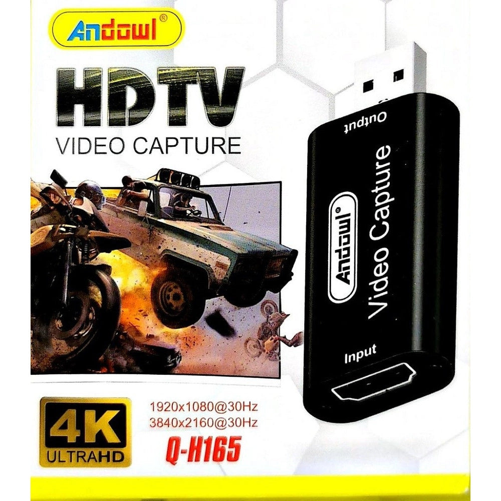 Trade Shop - Scheda Acquisizione Video Connessione Usb Hdmi Video Capture Hd Tv 4k Q-h165 Pc -