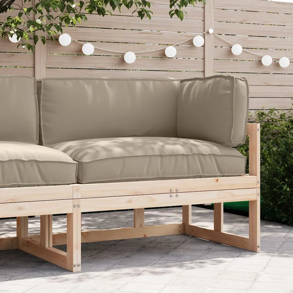 Set di Cuscini per Pallet 3 pcs Talpa Tessuto Oxford 3329094
