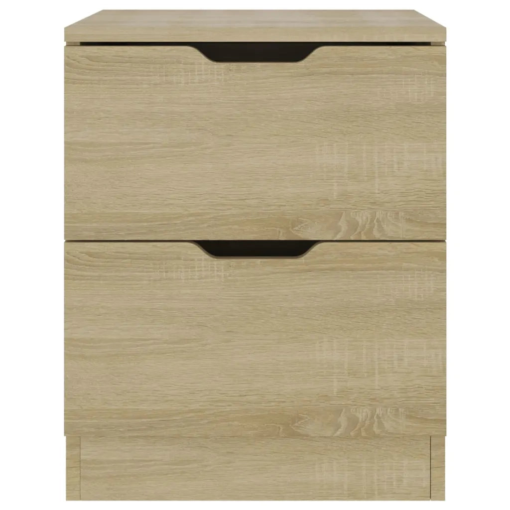 Comodino | Armadio da Notte | Mobiletto da notte Rovere Sonoma 40x40x50 cm in Legno Multistrato