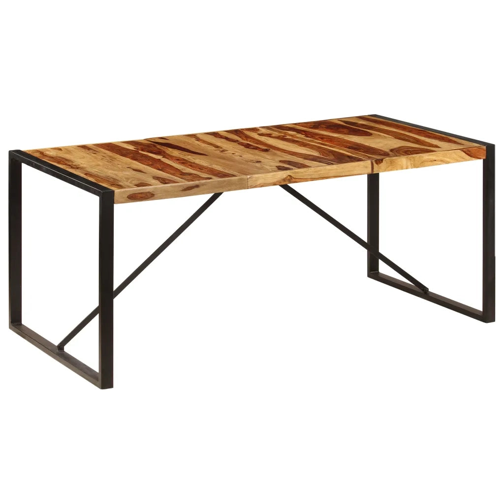 Tavolo da Pranzo 180x90x75cm in Legno Massello di Acacia 247416