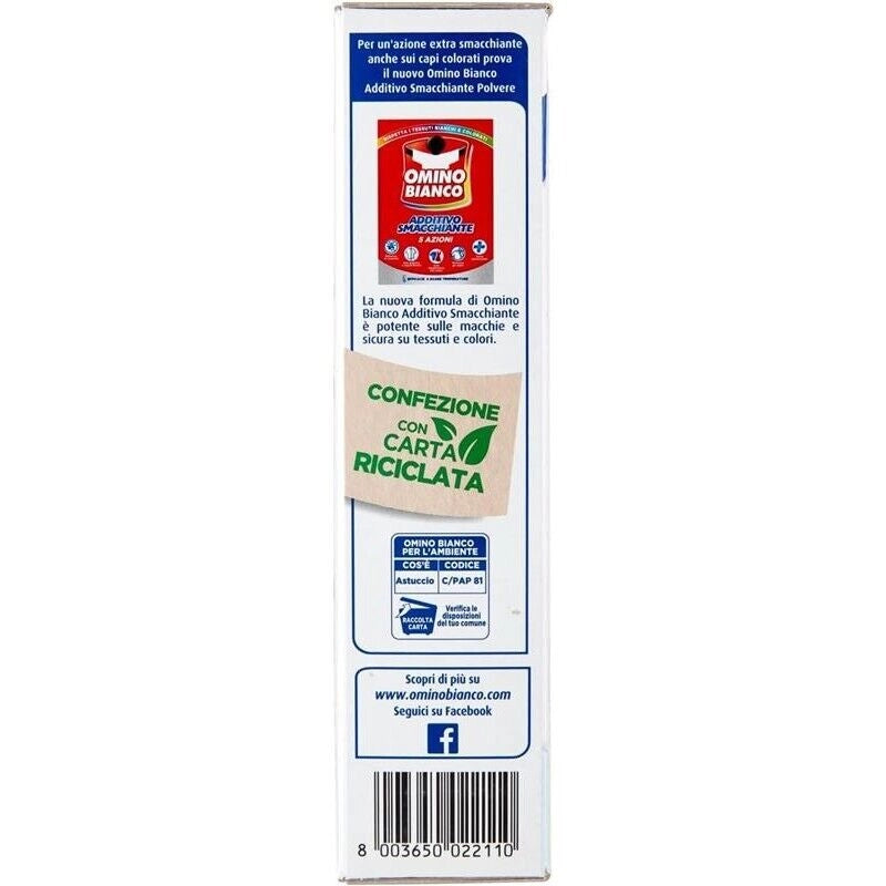 ADDITIVO OMINO BIANCO POLV 500GR EXTRA SBIANCANTE