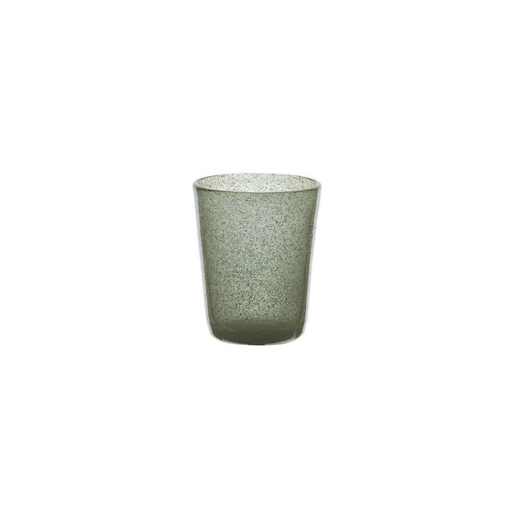 Bicchiere tumbler acqua grey memento originale in vetro soffiato 0,25L