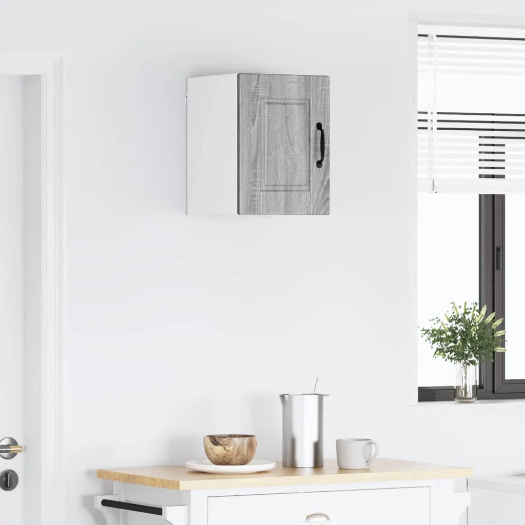 Pensile da cucina | Armadietto a muro PORTO 2 pz Grigio Sonoma 30 x 31 x 40 cm