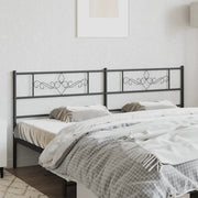 Testiera di Ricambio in Metallo Nero 200 cm 355305