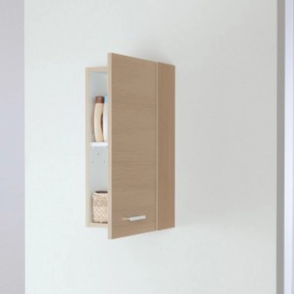 Pensile bagno singolo 35cm 1 anta stella larice