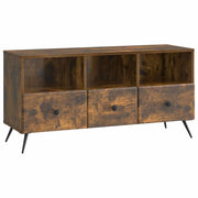 Mobile TV Rovere Fumo 102 x 34,5 x 50 cm Legno ingegnerizzato