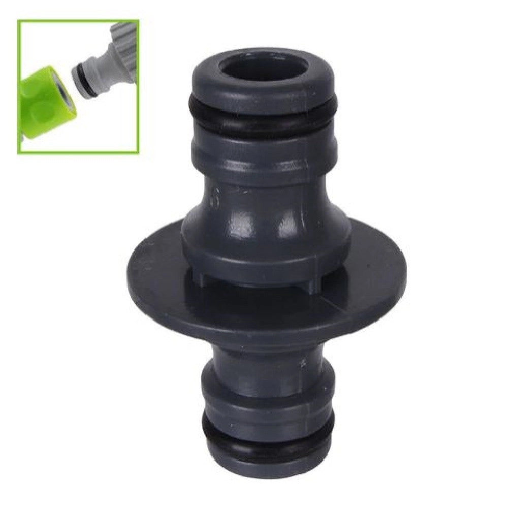 Trade Shop - Adattatore A 2 Vie Per Tubi Con Innesto Rapido Universale Connettore In Abs 94753 -
