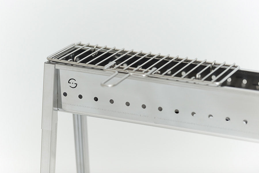 Cuoci Arrosticini a Carbone 100 cm Lisa Luxury Milano 100