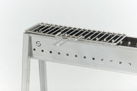 Cuoci Arrosticini a Carbone 100 cm Lisa Luxury Milano 100