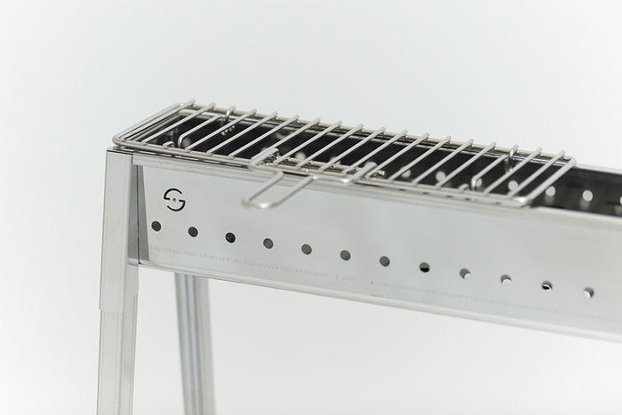 Cuoci Arrosticini a Carbone 100 cm Lisa Luxury Milano 100