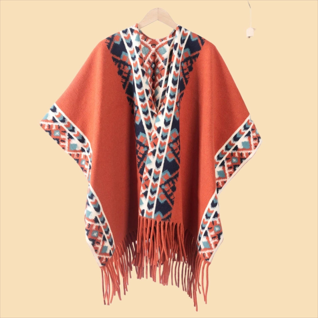 Sciarpa semplice in stile pittura a inchiostro per donna, mantello di alta moda, sciarpa invernale in cashmere