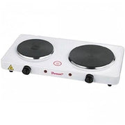 Trade Shop - Fornello Elettrico Doppia Piastra Domat Dmt-8001 Campeggio Cucina -