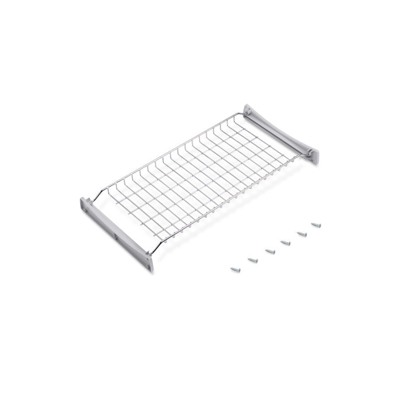 Recycle 1x20lt per il montaggio sul fondo e l'estrazione manuale in cucina, Grigio antracite, Tecnoplastica