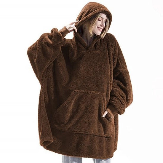 Piumino con cappuccio per la stagione invernale - Piuma imbottita cappotto con cappuccio - Piumino imbottito con cappuccio super soffice - Cappotto con cappuccio e tasche per la casa - Adatto per adulti, uomini, donne e adolescenti