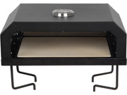 Forno per pizza al barbecue "Pizzello" - 40 x 35 x 28 cm - Nero