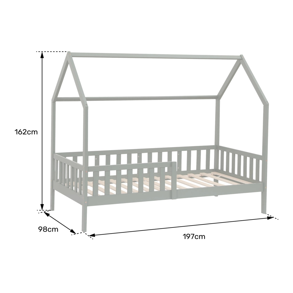 Letto per bambini 190x90cm bianco MARCEAU